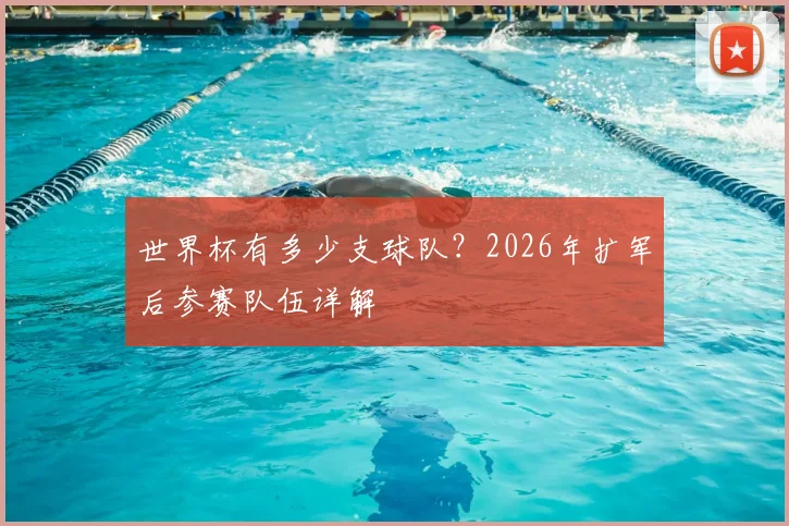 世界杯有多少支球队？2026年扩军后参赛队伍详解